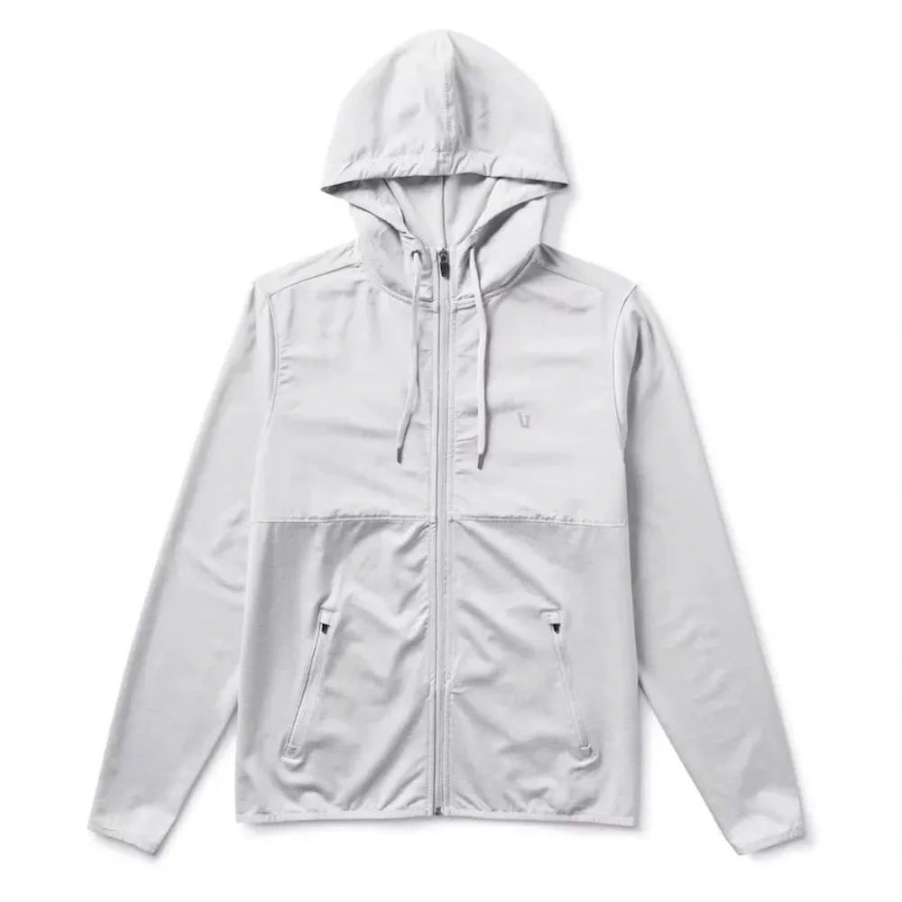 NWT VUORI MEN'S SUNDAY ELEMENT JACKET PLATINUM‎ HEATHER